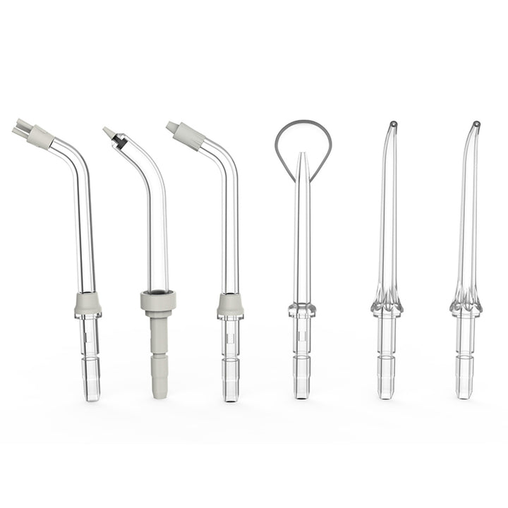 Irigator dentar LAFE, 5 moduri, 6 rezerve, negru, CleanPRO