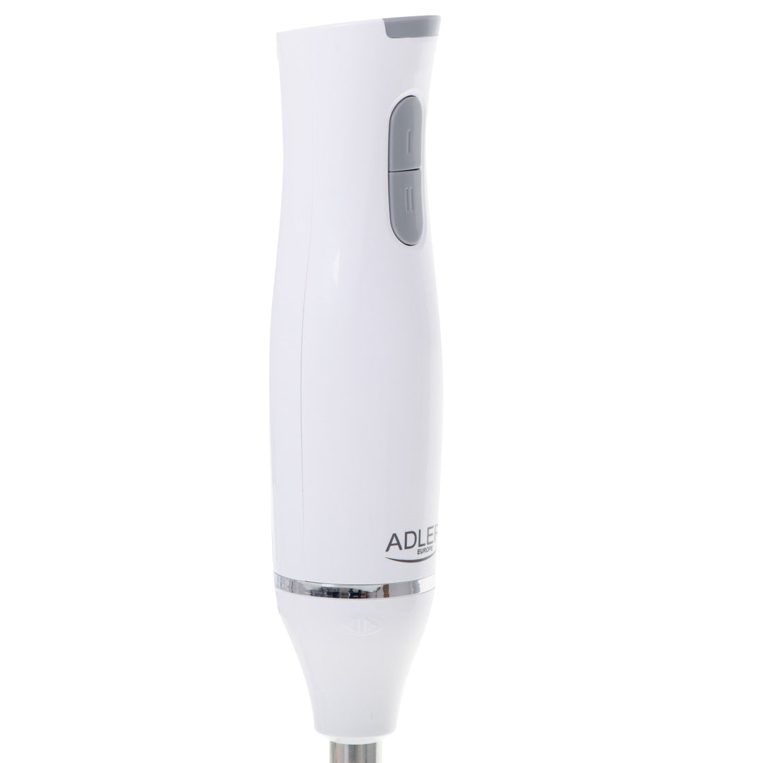 Blender de mână multifuncțional Adler, 2 viteze, alb, 800W, AD 4620