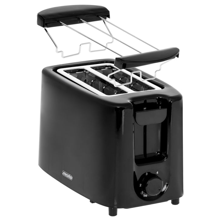 Prajitor de paine Mesko pentru 2 felii, 900W, negru, MS 3220
