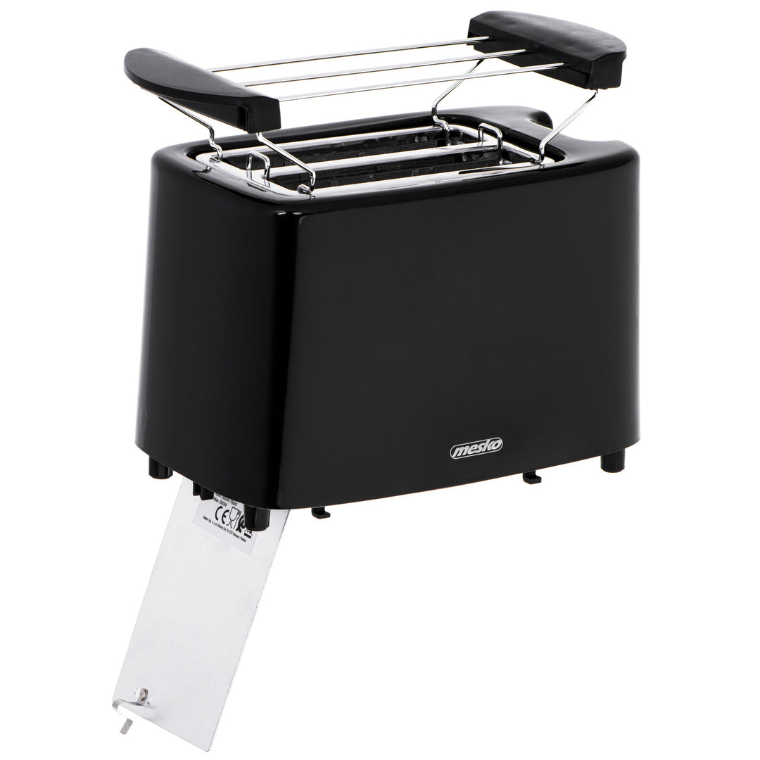 Prajitor de paine Mesko pentru 2 felii, 900W, negru, MS 3220