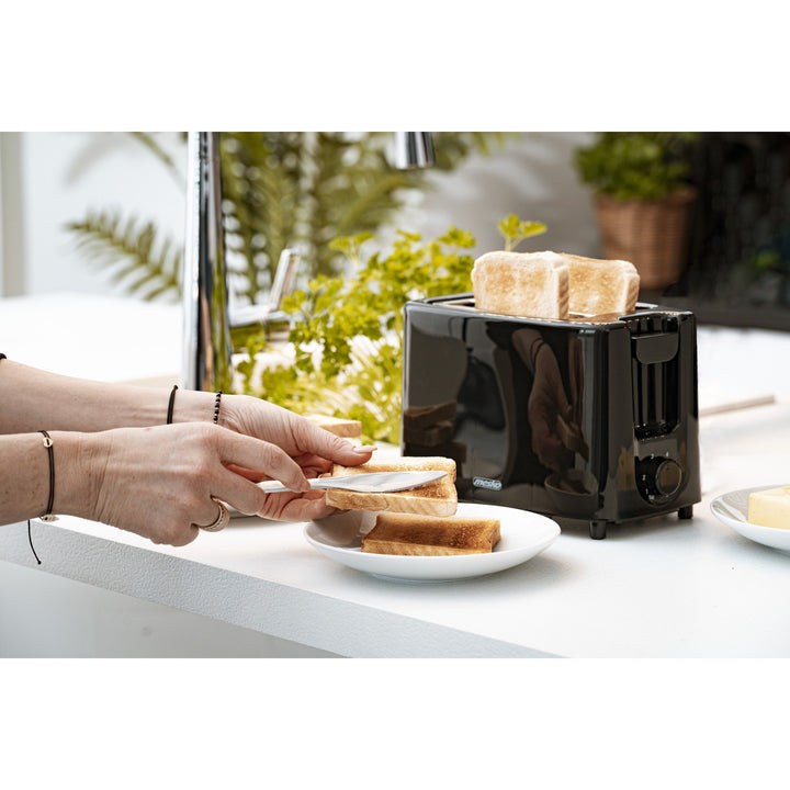 Prajitor de paine Mesko pentru 2 felii, 900W, negru, MS 3220