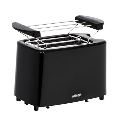 Prajitor de paine Mesko pentru 2 felii, 900W, negru, MS 3220