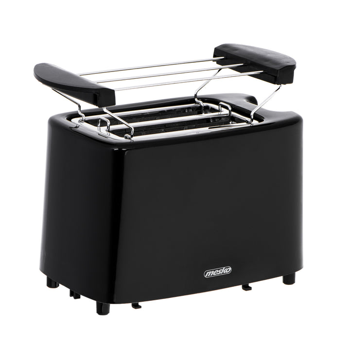 Prajitor de paine Mesko pentru 2 felii, 900W, negru, MS 3220