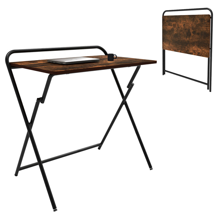Maclean birou multifuncțional pentru laptop, negru, top 50x80cm, 50kg max., MC-127 B