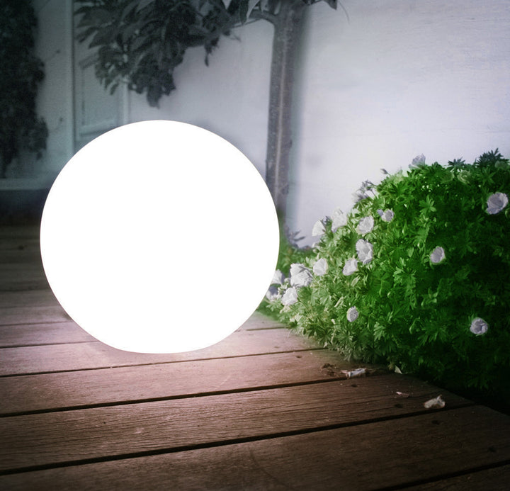 Lampă solară GreenBlue, de sine stătătoare, grădină, sferă 25x25x58cm, LED alb, GB166, 4 bucăți