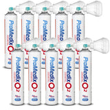 Inhalator portabil cu 99,4% oxigen în conservă Promedix 12L, PR-994, 10 unități