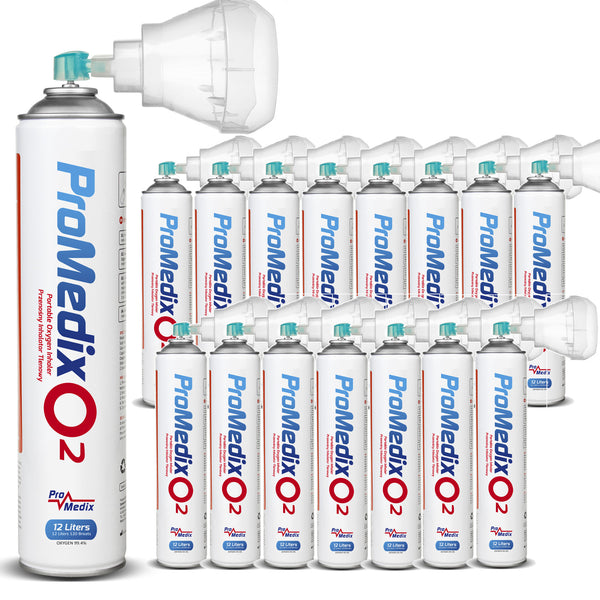 Inhalator portabil cu 99,4% oxigen conservat Promedix 12L, PR-994, 16 unități