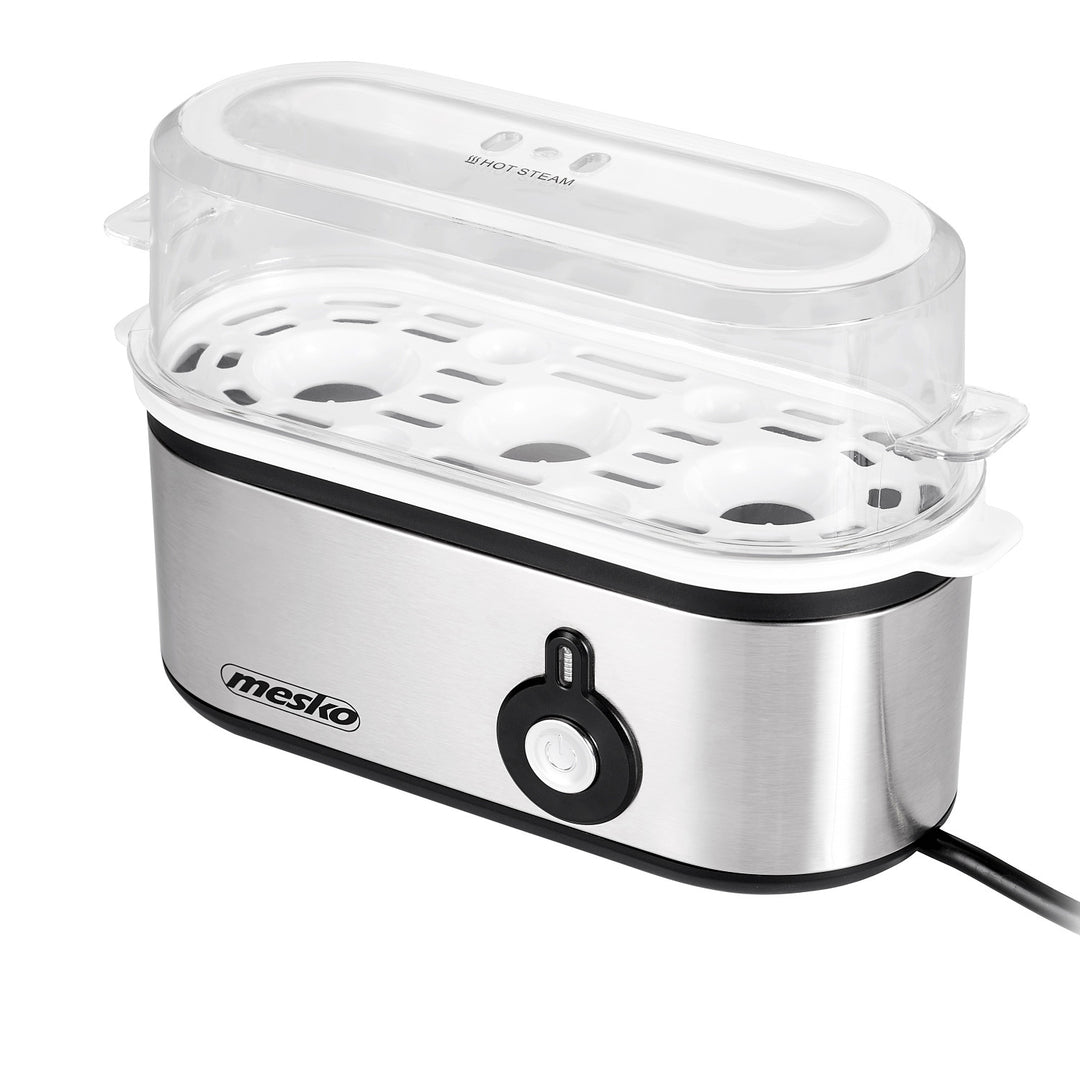 Fierbător de ouă Mesko MS 4485 pentru 1-3 ouă, 350W, cu înțepător, priză UK