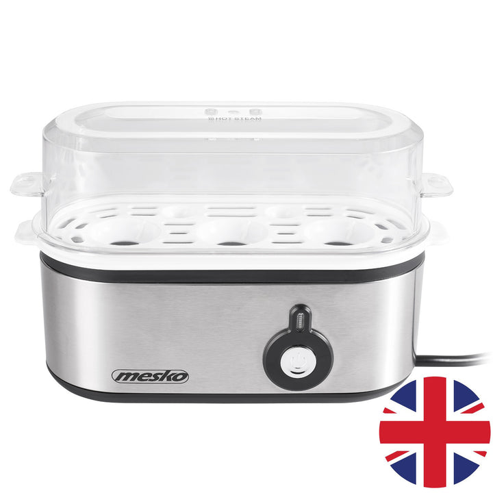 Fierbător de ouă Mesko MS 4485 pentru 1-3 ouă, 350W, cu înțepător, priză UK