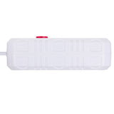 Maclean power strip, cablu prelungitor 2 prize + 3xUSB, 110-240V AC 50/60Hz, 2.1A max 2500W, 1.5m, alb, MCE387 W