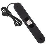 Bandă de alimentare Maclean, cablu prelungitor cu 5 prize + 3xUSB, 110-240V AC 50/60Hz, 2.1A max 2500W, 1.5m, negru, MCE395 B