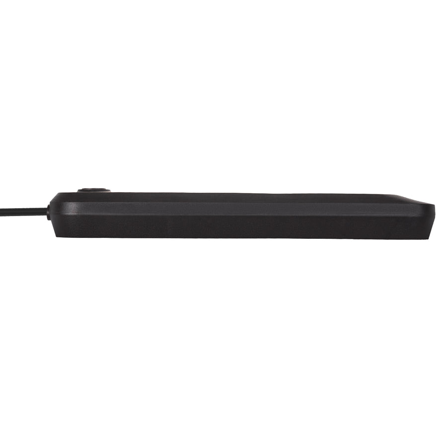 Bandă de alimentare Maclean, cablu prelungitor cu 5 prize + 3xUSB, 110-240V AC 50/60Hz, 2.1A max 2500W, 1.5m, negru, MCE395 B