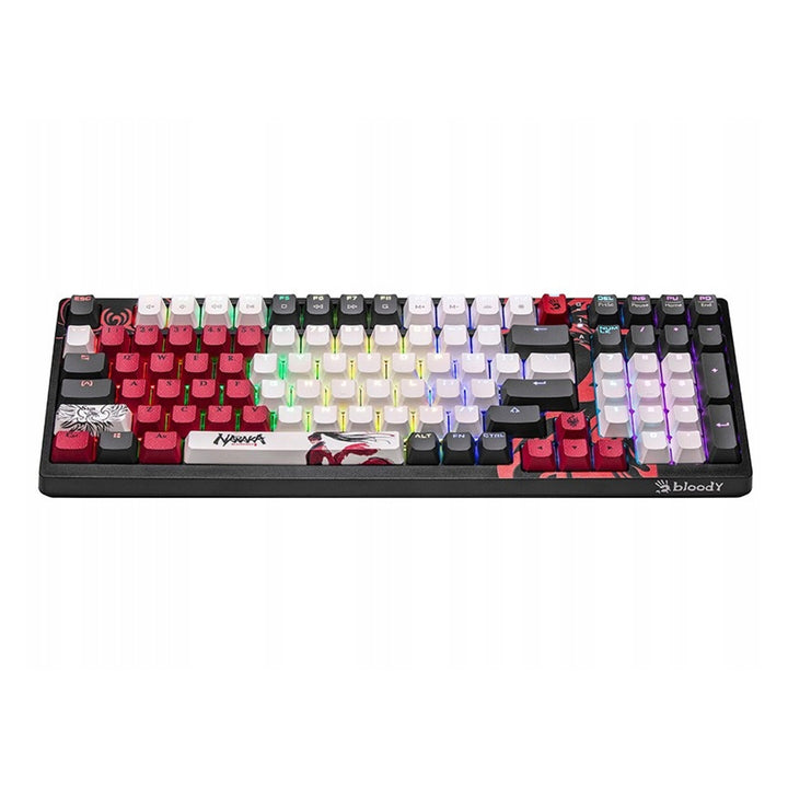 Tastatură mecanică A4TECH BLOODY S98 Naraka, USB, (BLMS Red Plus Switches)