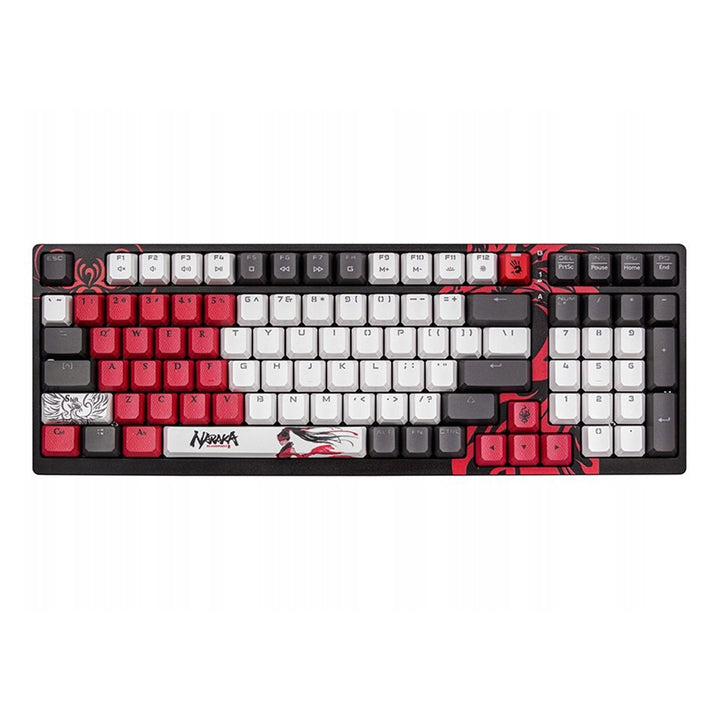 Tastatură mecanică A4TECH BLOODY S98 Naraka, USB, (BLMS Red Plus Switches)
