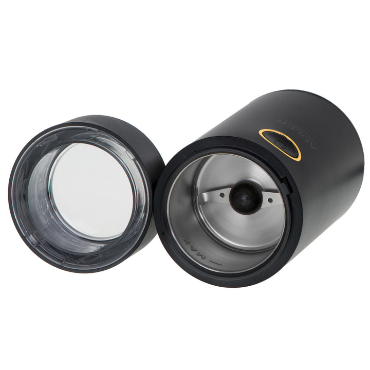 Măcinător electric de cafea Adler, 150W, negru, AD 4446BG