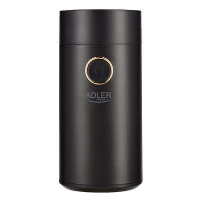 Măcinător electric de cafea Adler, 150W, negru, AD 4446BG