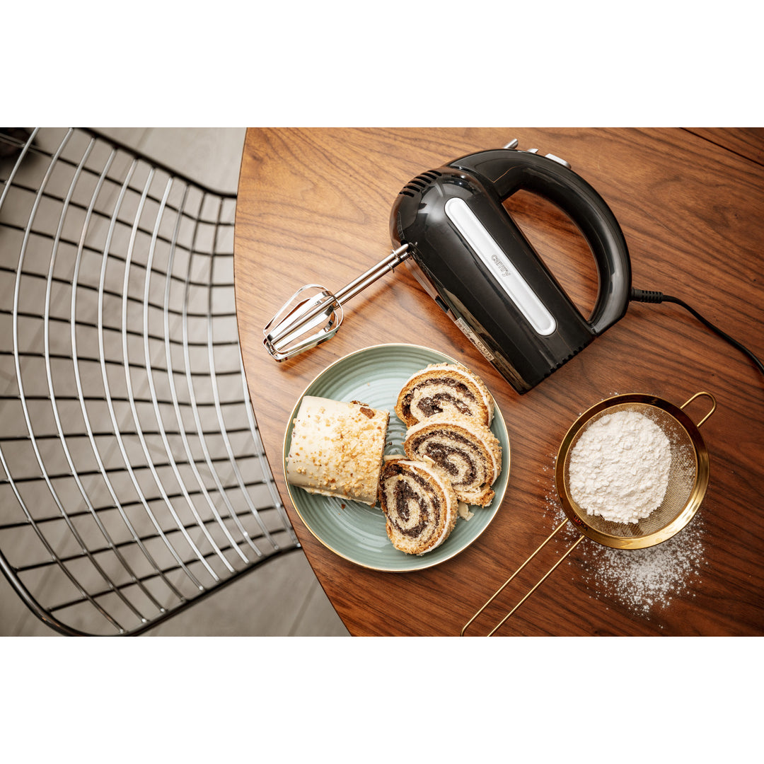 Mixer manual Camry, 800W, 5 viteze, funcție Turbo, negru, CR 4218