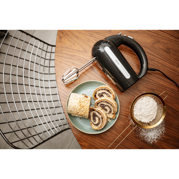 Mixer manual Camry, 800W, 5 viteze, funcție Turbo, negru, CR 4218
