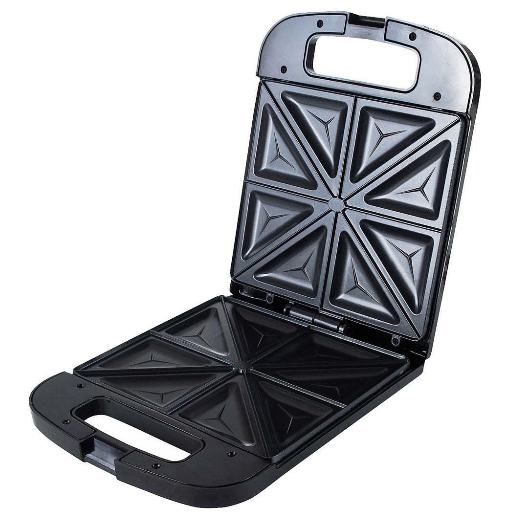 Adler AD 3055 negru 2000 Watt sandwich maker pentru 4 sandwich-uri