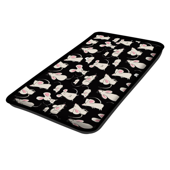 Pernă pentru pisici pentru pervaz 25x55 cm, model Bertoni Soareci