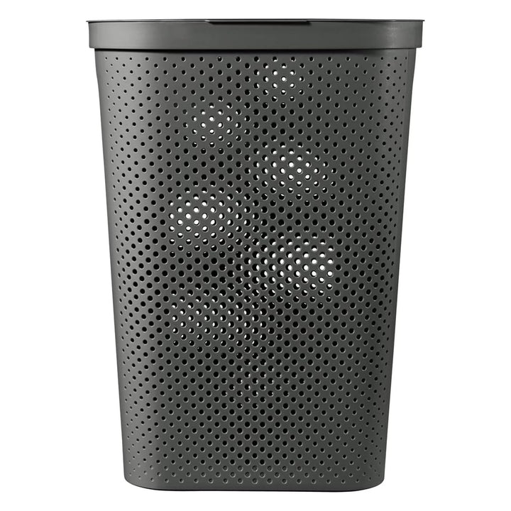 Curver Infinity coș de rufe reciclat 60L gri închis