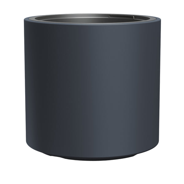 Ghiveci de flori Prosperplast, cu inserție, înălțime 45cm, antracit, Heos