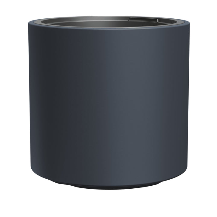 Ghiveci de flori Prosperplast, cu inserție, înălțime 45cm, antracit, Heos