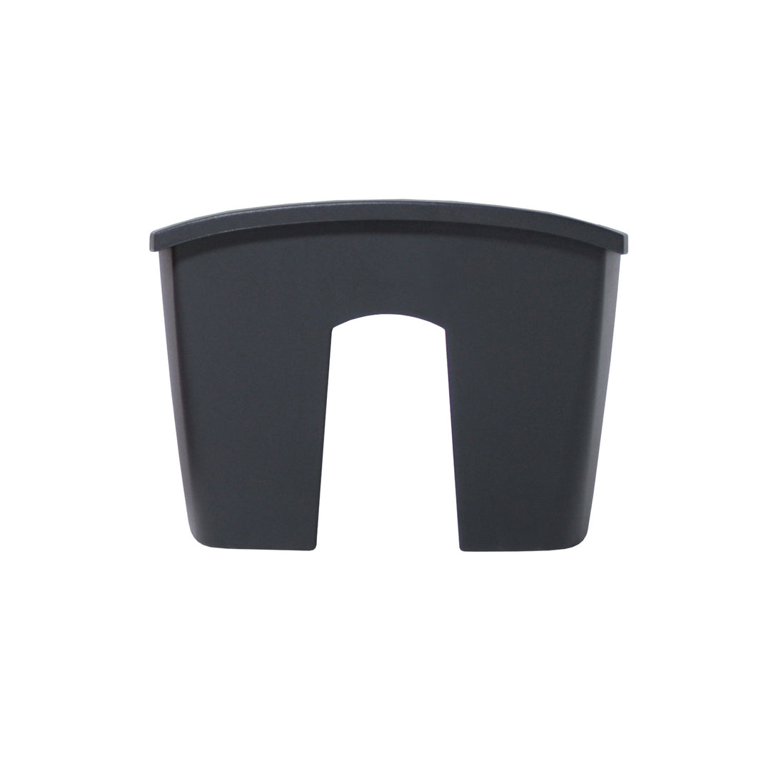 Ghiveci pentru balustradă, 58cm, antracit, DCRO600