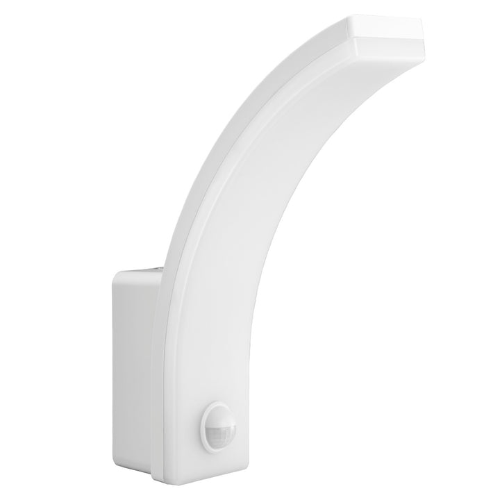 Lampă LED cu senzor de mișcare Maclean, senzor de mișcare PIR, alb, 20W, IP65, 2000lm, alb neutru (4000K) MCE512 W, 2 bucăți