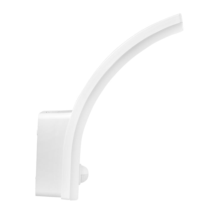 Lampă LED cu senzor de mișcare Maclean, senzor de mișcare PIR, alb, 20W, IP65, 2000lm, alb neutru (4000K) MCE512 W, 2 bucăți