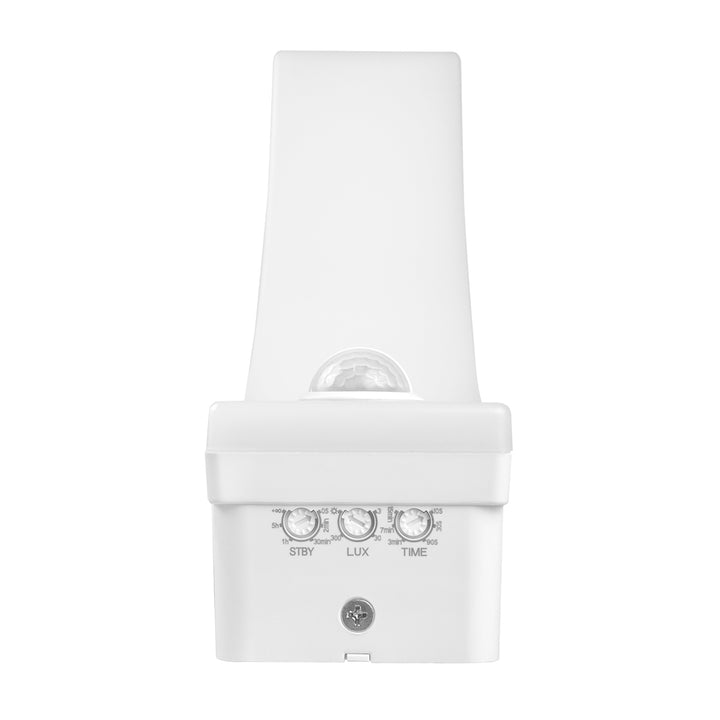 Lampă LED cu senzor de mișcare Maclean, senzor de mișcare PIR, alb, 20W, IP65, 2000lm, alb neutru (4000K) MCE512 W, 2 bucăți