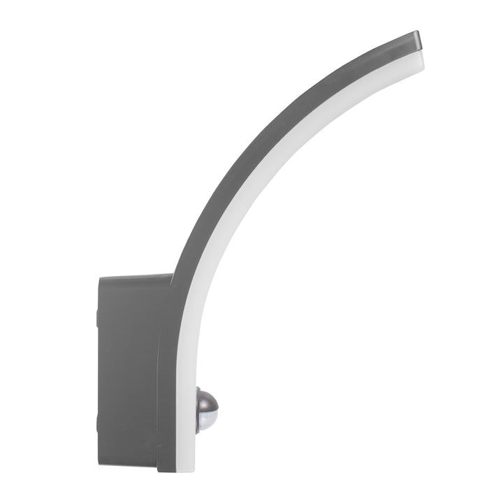 Lampă LED cu senzor de mișcare Maclean, senzor de mișcare PIR, gri, 20W, IP65, 2000lm, alb neutru (4000K) MCE512 GR, 4 bucăți