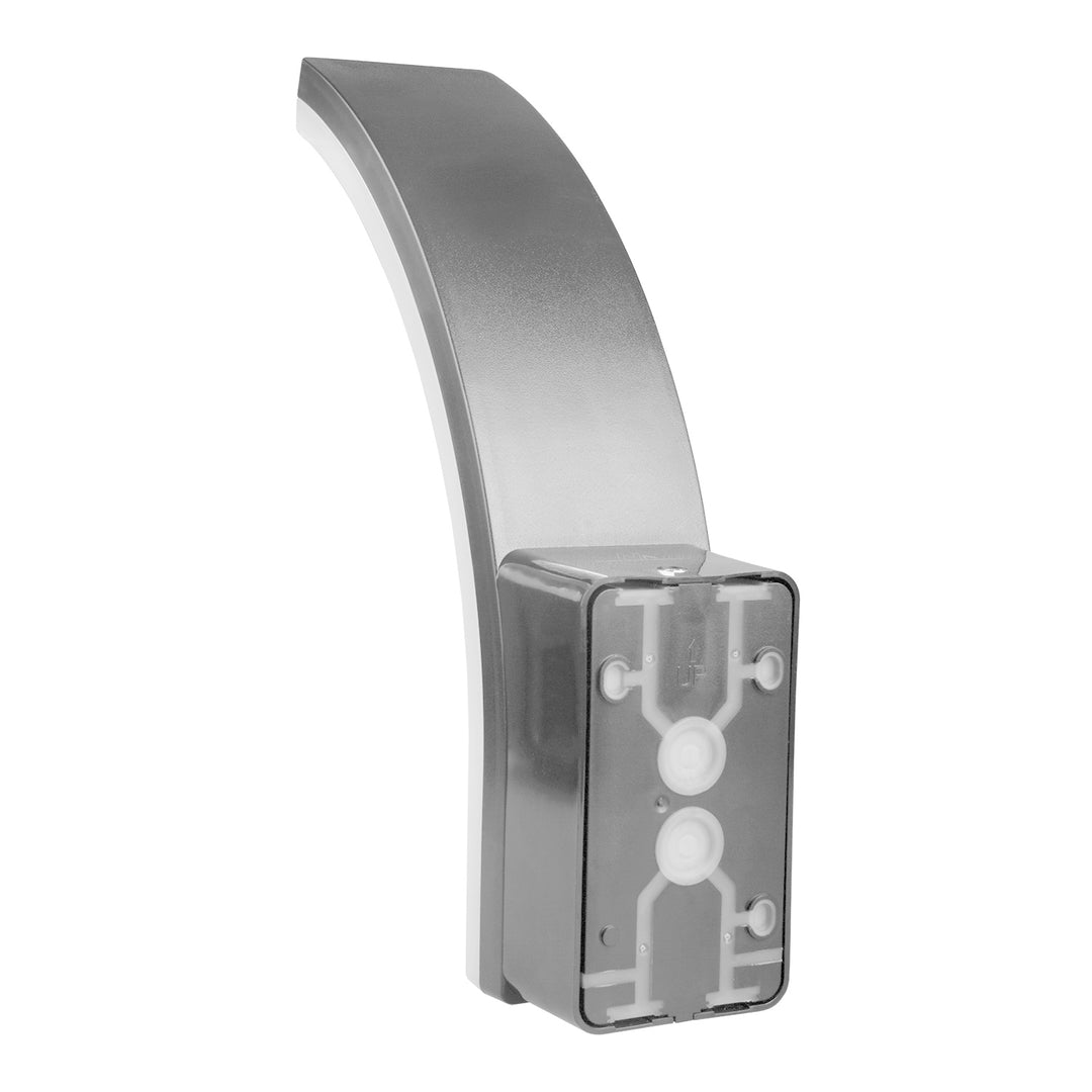 Lampă LED cu senzor de mișcare Maclean, senzor de mișcare PIR, gri, 20W, IP65, 2000lm, alb neutru (4000K) MCE512 GR, 4 bucăți