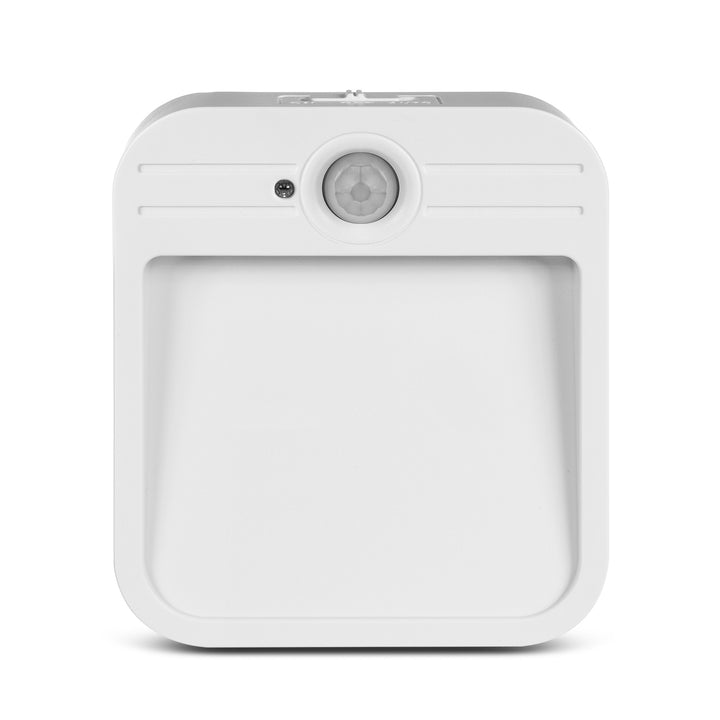 Maclean Lumină LED pentru scări, cu detector de mișcare, temp. 4000K, 3.7V/500mAh, 4 LED-uri, rază de acțiune 3-4m, MCE236, 4 bucăți