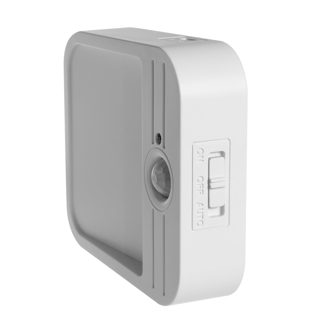 Maclean Lumină LED pentru scări, cu detector de mișcare, temp. 4000K, 3.7V/500mAh, 4 LED-uri, rază de acțiune 3-4m, MCE236, 4 bucăți