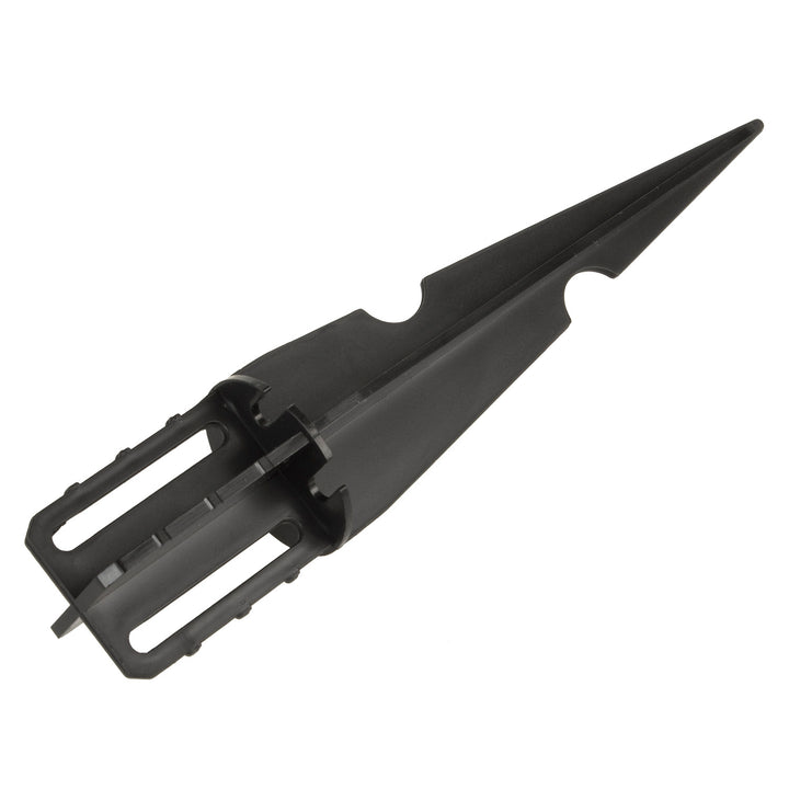 Set 6 lampi LED solare de gradina Maclean MCE465 B, cu senzor, 3 moduri, Li-ion 18650, IP44, 3.7V, 1200 mAh, negru