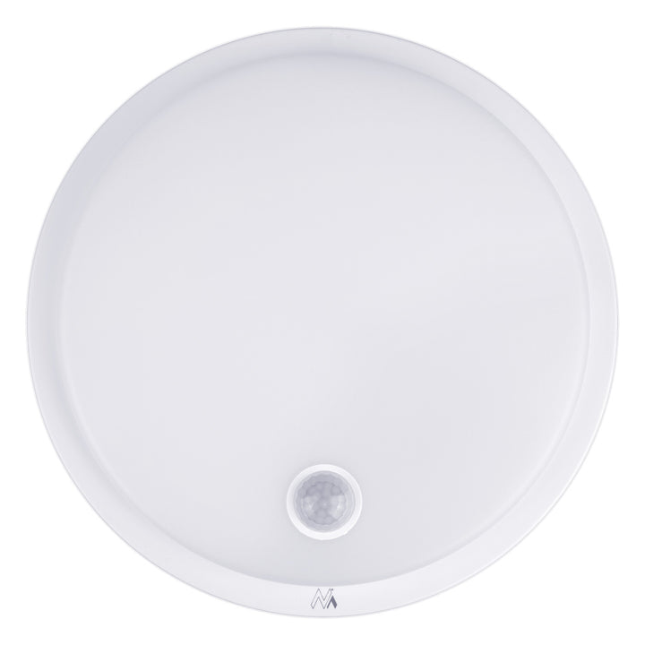 Lampă LED Maclean cu senzor de mișcare, senzor PIR, albă, 10 W, IP65, 1000 lm, culoare neutră, MCE525 W