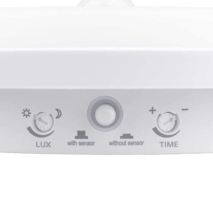 Lampă LED Maclean cu senzor de mișcare, senzor PIR, albă, 10 W, IP65, 1000 lm, culoare neutră, MCE525 W