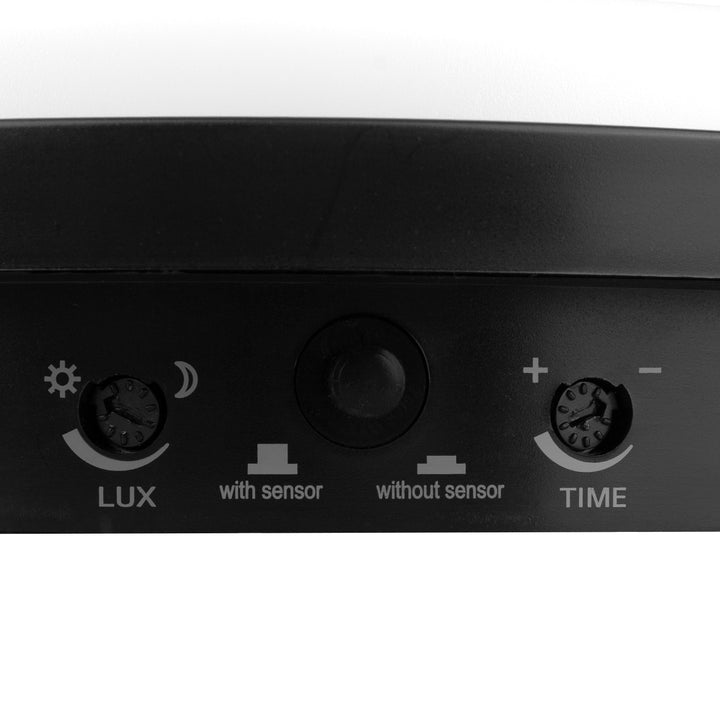 Lampa LED Maclean cu senzor de mișcare, senzor PIR, negru, 10 W, IP65, 1000 lm, culoare neutră, MCE525 B