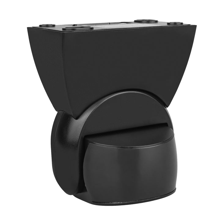 Senzor de mișcare Maclean PIR, infraroșu, IP65, negru cu capac negru, rază de acțiune 12 m, MCE201 B/B