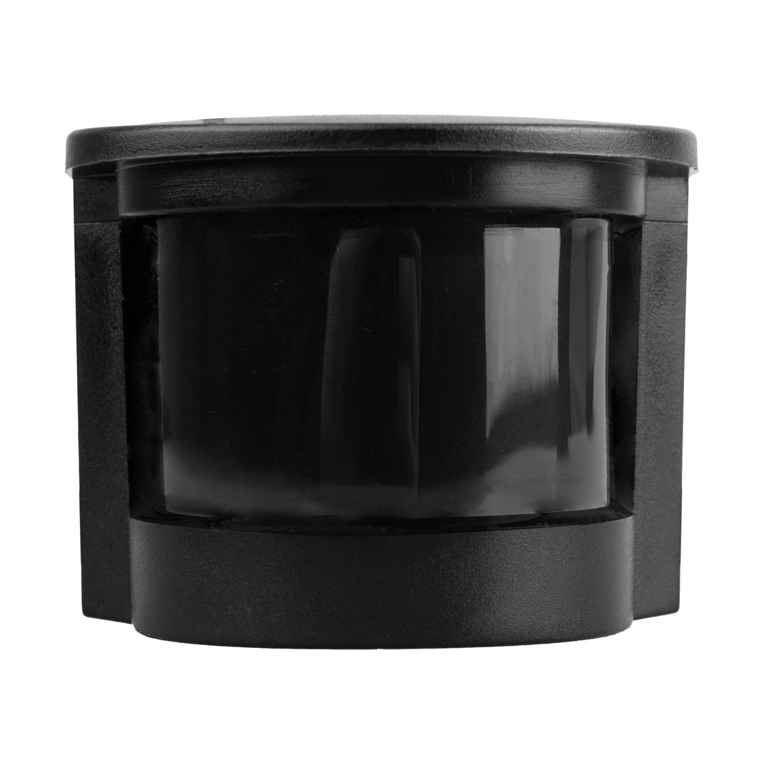 Senzor de mișcare și crepuscular Maclean pentru montare pe perete, 180°, max. 1200 W, negru cu capac negru, MCE25 B/B