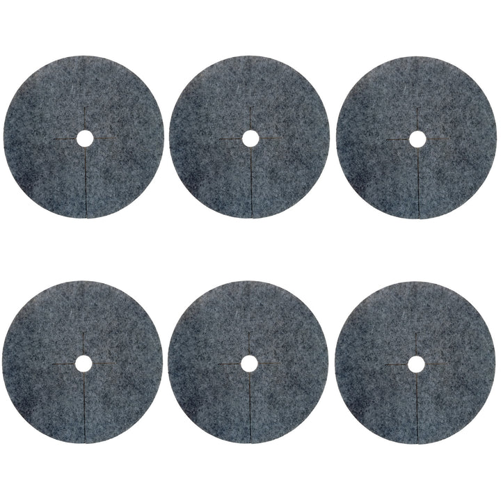 Set de discuri Bertoni anti buruieni, 6 piese, 60 cm, gri