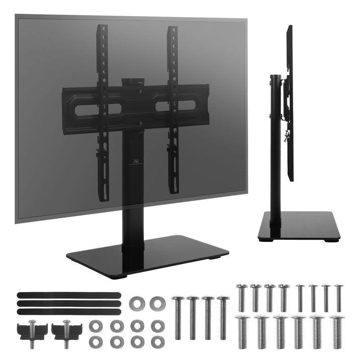 Suport TV universal Maclean, pentru dulap RTV, suport, max. 35 kg, rotație 20 grade, pentru TV 32-55", MC-132