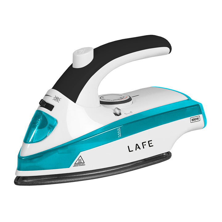 Fier de călcat turistic Lafe, abur, 800W, talpă antiaderentă Teflon, SteamGo