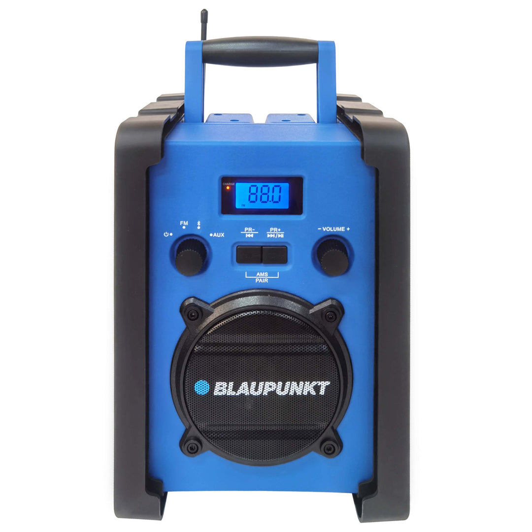 Radio portabil Blaupunkt, Bluetooth, AUX, afișaj LCD, PP30 Jobsite