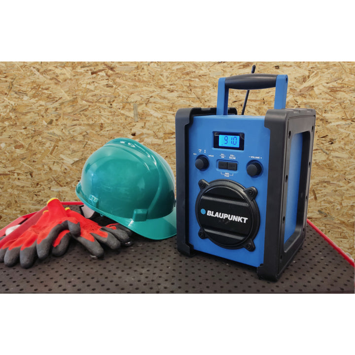 Radio portabil Blaupunkt, Bluetooth, AUX, afișaj LCD, PP30 Jobsite
