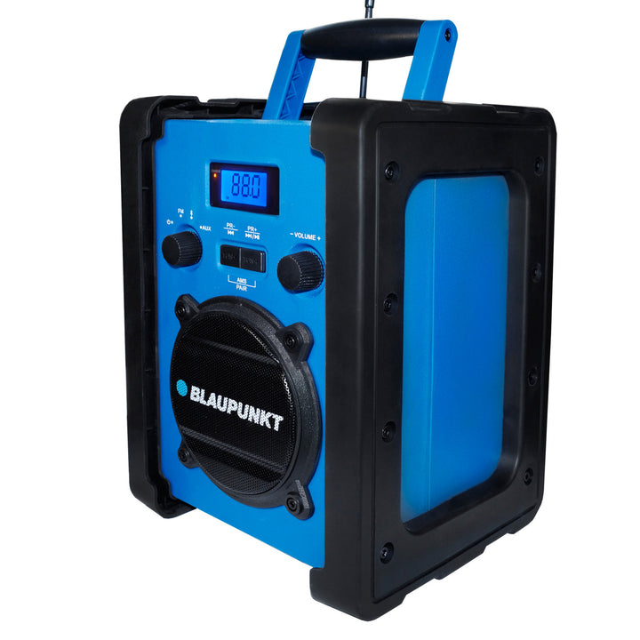 Radio portabil Blaupunkt, Bluetooth, AUX, afișaj LCD, PP30 Jobsite