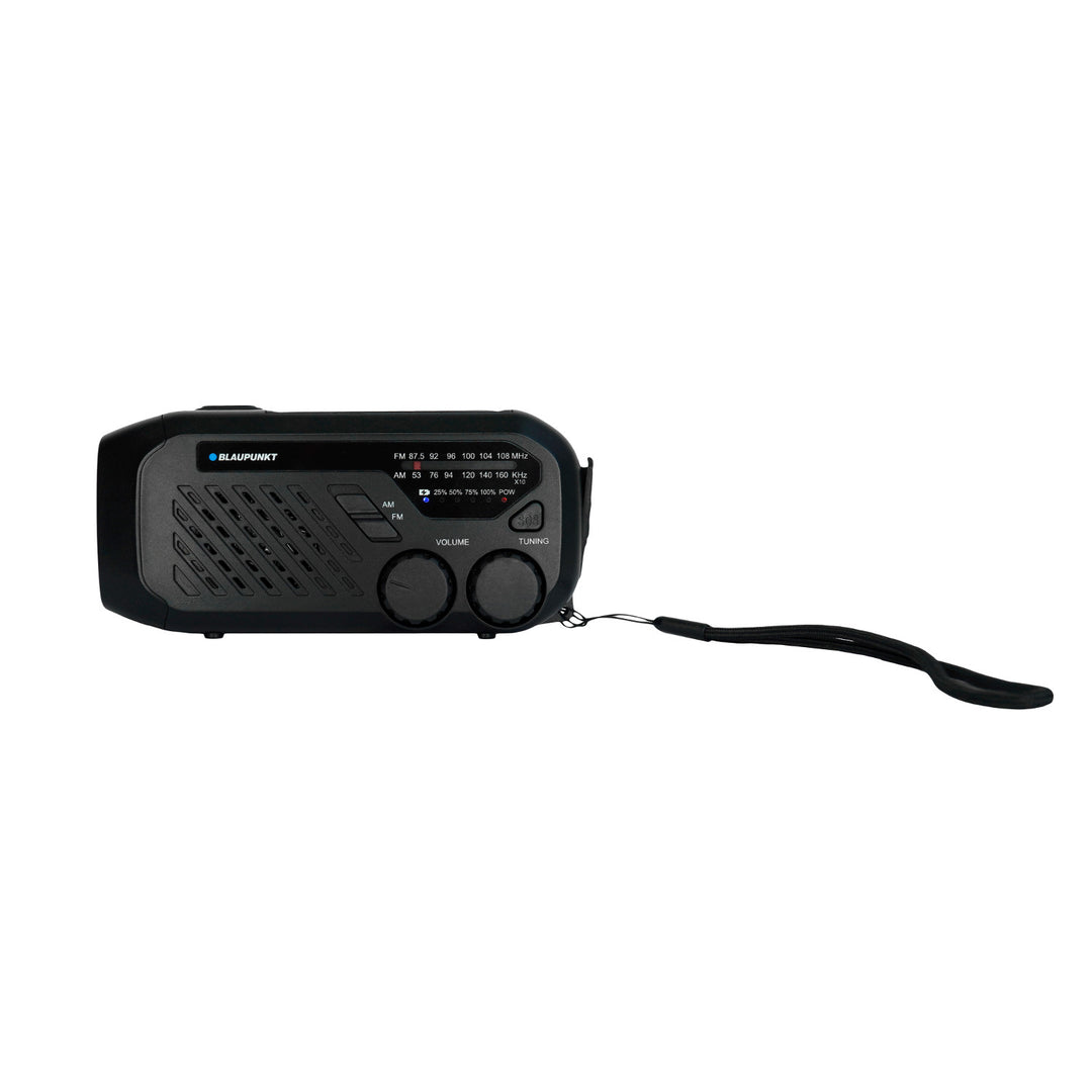 Radio Blaupunkt principal/baterie, lanternă LED, indicație SOS, antenă, ER10