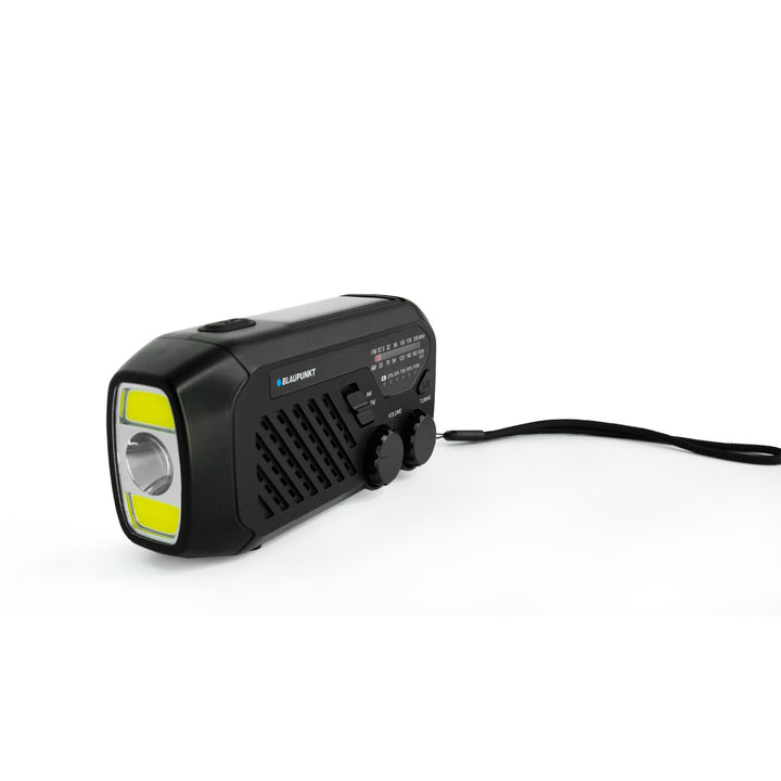 Radio Blaupunkt principal/baterie, lanternă LED, indicație SOS, antenă, ER10