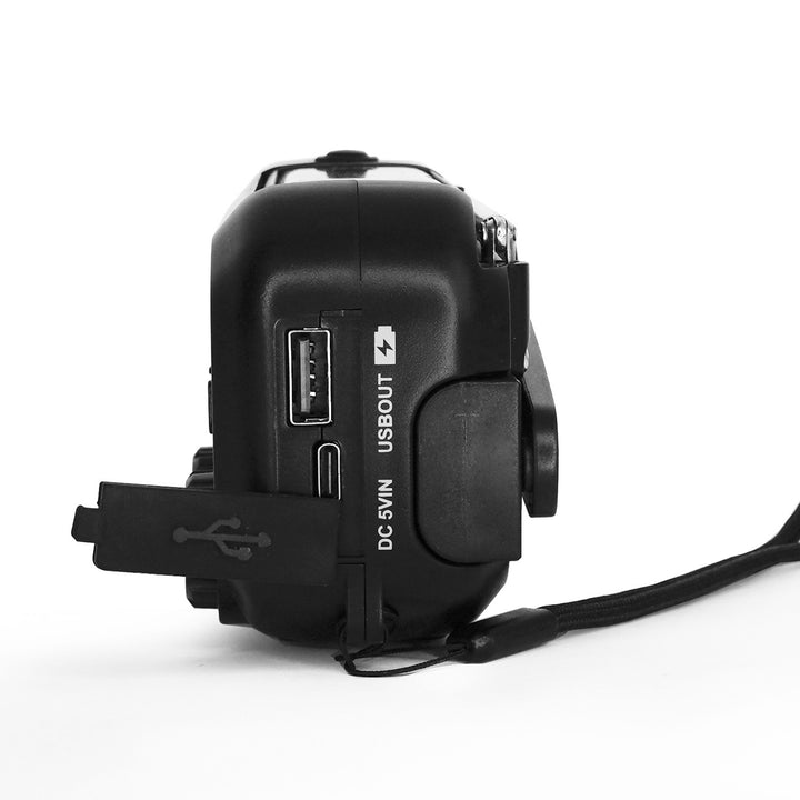 Radio Blaupunkt principal/baterie, lanternă LED, indicație SOS, antenă, ER10